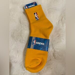 NBA Golden Yellow Athletic Socks